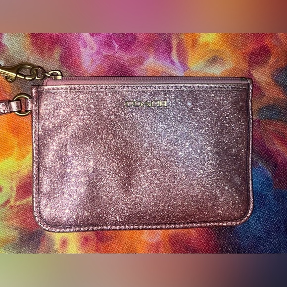 Coach Handbags - Coach glitter wristlet